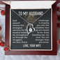 To My Soulmate Wife - Moment I Met - Forever Love Necklace - Gift From Husband