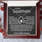 To My Soulmate Wife - Moment I Met - Forever Love Necklace - Gift From Husband
