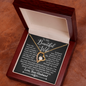 To My Beautiful Wife - Always With You - Forever Love Necklace - Gift From Husband
