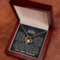 To My Wife - Falling For You - Forever Love Necklace - Gift From Husband
