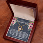 To My Beautiful Wife - You are Smarter - Forever Love Necklace - Gift From Husband