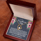 To My Sweetheart Wife - Source of Light - Forever Love Necklace - Gift From Husband