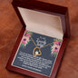 To My Lovely Wife - Brightest Light - Forever Love Necklace - Gift From Husband