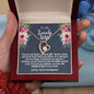 To My Lovely Wife - Brightest Light - Forever Love Necklace - Gift From Husband