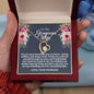 To My Gorgeous Wife - My Everything - Forever Love Necklace - Gift From Husband