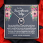 To My Sweetheart Wife - I Love You - Lucky In Love Necklace - Gift From Husband