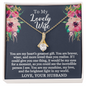 To My Lovely Wife - You Are Braver - Alluring Beauty Necklace - Gift From Husband