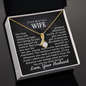 To My Beautiful Wife - My Heart Forever - Alluring Beauty Necklace - Gift From Husband