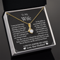 To My Wife - Day I Met You - Alluring Beauty Necklace - Gift From Husband
