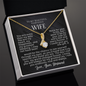 To My Beautiful Gorgeous Wife - Greatest Joy - Alluring Beauty Necklace - From Husband