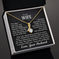 To My Wife - Always With You - Alluring Beauty Necklace - Gift From Husband