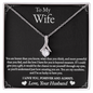 To My Wife - My Sunshine - Alluring Beauty Necklace - Gift From Husband