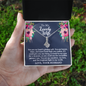 To My Lovely Wife - You Are Braver - Alluring Beauty Necklace - Gift From Husband