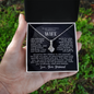 To My Beautiful Gorgeous Wife - Greatest Joy - Alluring Beauty Necklace - From Husband