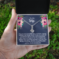 To My Wife - Deeply Loved - Alluring Beauty Necklace - Gift From Husband