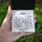 To My Daughter - I am Beyond Proud - Alluring Beauty Necklace - From Dad