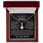To My Beautiful Gorgeous Wife - Greatest Joy - Alluring Beauty Necklace - From Husband