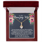 To My Amazing Wife - You Are Stronger - Alluring Beauty Necklace - Gift From Husband