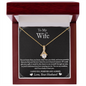 To My Wife - My Sunshine - Alluring Beauty Necklace - Gift From Husband