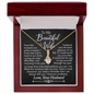 To My Beautiful Wife - Need A Reminder - Alluring Beauty Necklace - Gift From Husband