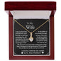 To My Wife - Day I Met You - Alluring Beauty Necklace - Gift From Husband