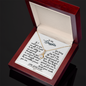 To My Daughter - I am Beyond Proud - Alluring Beauty Necklace - From Dad