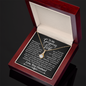 To My Gorgeous Wife - Meeting You - Alluring Beauty Necklace - Gift From Husband