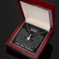 To My Beautiful Wife - My Heart Forever - Alluring Beauty Necklace - Gift From Husband