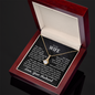 To My Wife - Always With You - Alluring Beauty Necklace - Gift From Husband