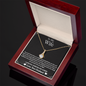 To My Wife - Forever and Always - Alluring Beauty Necklace - Gift From Husband