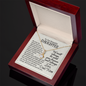 To Our Beautiful Daughter - Forever and Always - Alluring Beauty Necklace - From Dad/Mom