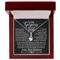 To My Gorgeous Wife - Meeting You - Alluring Beauty Necklace - Gift From Husband