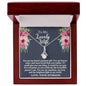 To My Lovely Wife - You Are Braver - Alluring Beauty Necklace - Gift From Husband