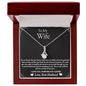 To My Wife - My Sunshine - Alluring Beauty Necklace - Gift From Husband