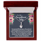 To My Sweetheart Wife - My Happiness - Alluring Beauty Necklace - Gift From Husband