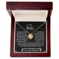 To My Wife - My Best Friend - Love Knot Necklace - Gift From Husband