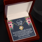 To My Lovely Wife - Greatest Gift - Love Knot Necklace - Gift From Husband