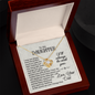 To My Daughter - I Will Stand By You - Love Knot Necklace - From Dad