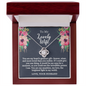 To My Lovely Wife - Greatest Gift - Love Knot Necklace - Gift From Husband