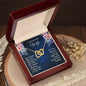 To My Wife - You Have Made My Dreams - Interlocking Hearts Necklace Gift