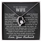 To My Gorgeous Wife - I'm Yours - Forever Love Necklace - Gift From Husband