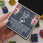 To My Lovely Wife - Brightest Light - Forever Love Necklace - Gift From Husband
