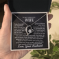 To My Gorgeous Wife - I'm Yours - Forever Love Necklace - Gift From Husband