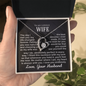 To My Lovely Wife - I Love You - Forever Love Necklace - Gift From Husband