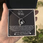 To My Wife - You Are Stronger - Forever Love Necklace - Gift From Husband