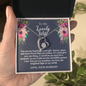 To My Lovely Wife - Brightest Light - Forever Love Necklace - Gift From Husband