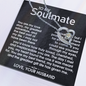To My Soulmate Wife - Day I Met You - Forever Love Necklace - Gift From Husband