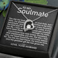 To My Soulmate Wife - Day I Met You - Forever Love Necklace - Gift From Husband