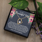 To My Beautiful Wife - You are Smarter - Forever Love Necklace - Gift From Husband