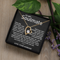 To My Soulmate Wife - Moment I Met - Forever Love Necklace - Gift From Husband